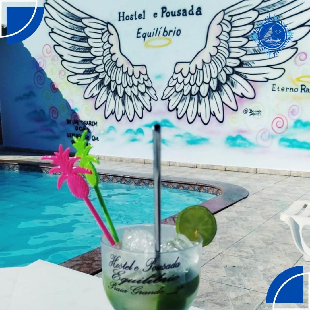Hostel&Pousada Equilibrio Praia Grande  Bagian luar foto