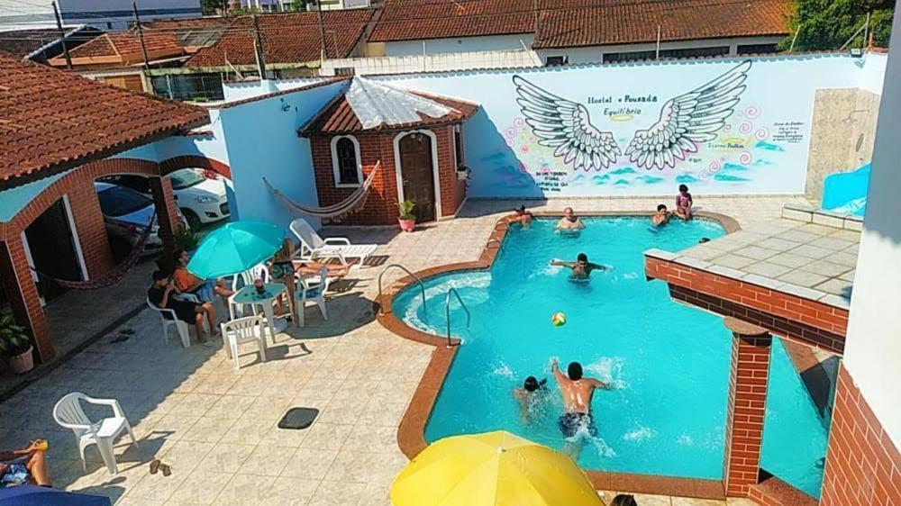 Hostel&Pousada Equilibrio Praia Grande  Bagian luar foto